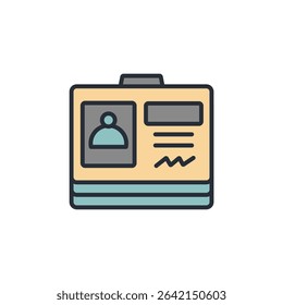 driving license icon collection .design style with background