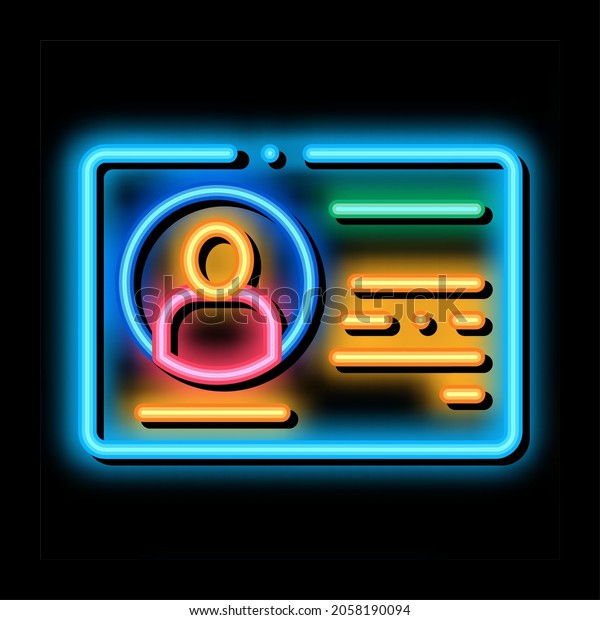 driving license\
neon light sign vector. Glowing bright icon driving license sign.\
transparent symbol\
illustration