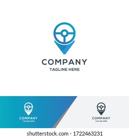 Driving Location Logo, Suitable For Your Company