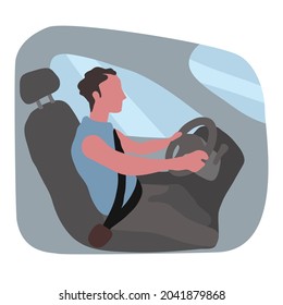 Automobil-Vektorgrafik einzeln