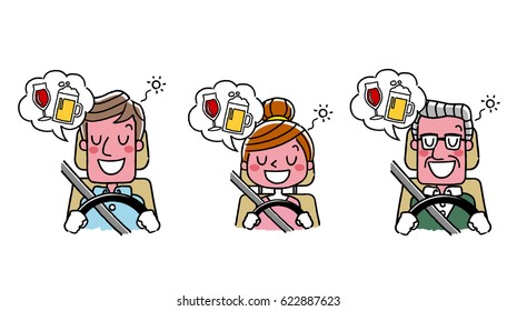 Driving people: drinking and driving