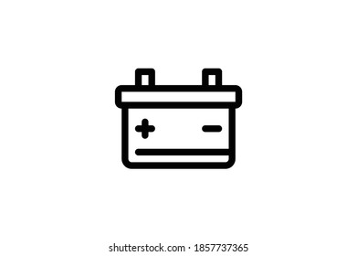 Icono de la escuela de conducción - Acumulador