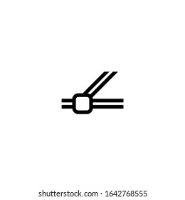 Driving to School Icon. Editable Unique Vector.