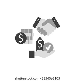 Driving school icons. Minimalist Flat linear web icon set. vector illustration.