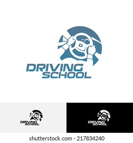 Driving School Logo Template