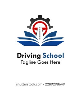 Ilustración del logotipo de la escuela de conducción