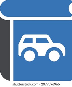 driving vector illustration isolated on a transparent background . glyph vector icons for concept or web graphics.