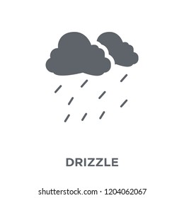 Drizzle icon. Drizzle design concept from  collection. Simple element vector illustration on white background.