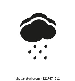 Drizzle icon. Trendy Drizzle logo concept on white background from Weather collection. Suitable for use on web apps, mobile apps and print media.