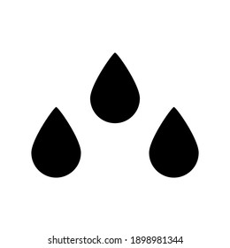 icono de agua de gota , diseño simple, logotipo, ilustración, perfecto para todo el proyecto