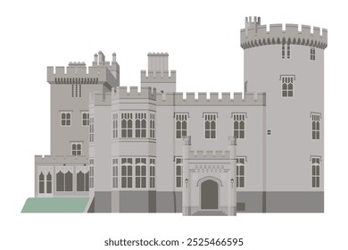 Castelo de Dromoland, localizado perto de Newmarket-on-Fergus em County Clare, Irlanda e operado como um luxuoso hotel.