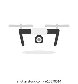 Dron with camera