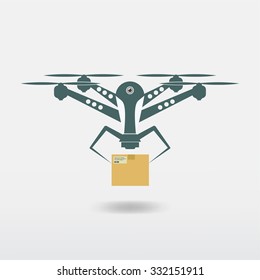 drone with action camera 