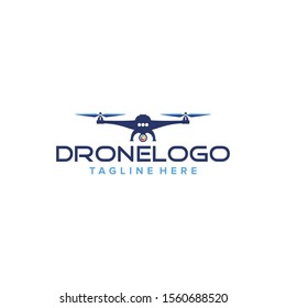 Drone Aerial Camera Icon Graphic Design Logo Illustration