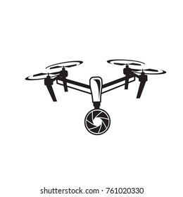 Drone Aerial Photography Logo Vector