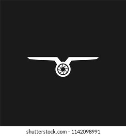 drone / aerials logo design inspiration