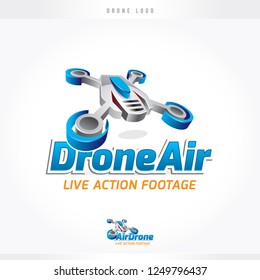 Drone Air Flight Logo