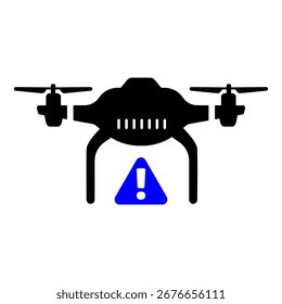 Symbol "Drone Alert", Vektorgrafiken