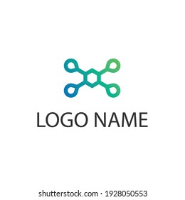 vector de logotipo de marca de drones icono de logotipo