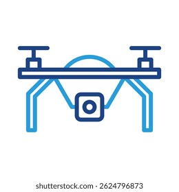 Drone Camera Icon Element For Design