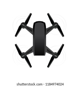 Drone Camera Logo Branding Vector Illustration Background