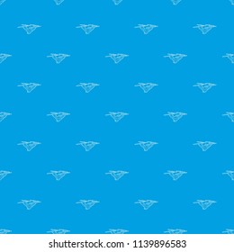 Drone with camera pattern vector seamless blue repeat for any use