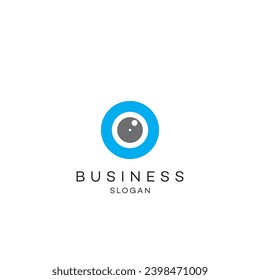 Drone circle eye logo design, abstract logo, round, consultant, technology, innovative, text. letter, digits, font, typography, abc, medical, health, fashion.