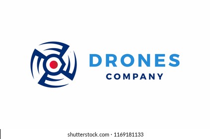 Drone. Company Logo, Print, Digital, Icon, Apps, print T-Shirts and Other Marketing Material Purpose