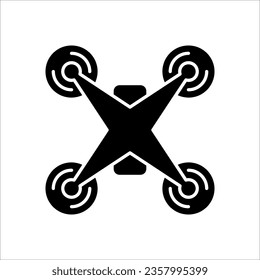 icono de línea de concepto de drone. Ilustración de elemento simple. concepto drone sobre fondo blanco