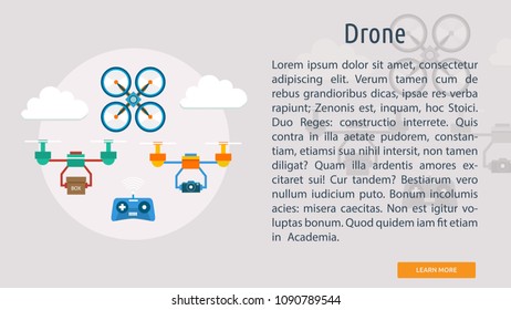 Drone Conceptual Banner