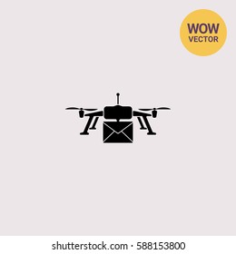 Drone Delivery Icon