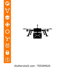 Drone Delivery Icon