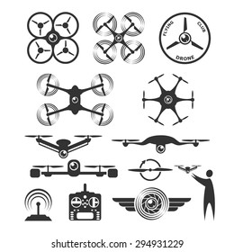 Drone emblems and icons