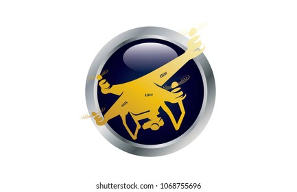 Drone FLying Logo
