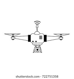 drone flying technology with camera