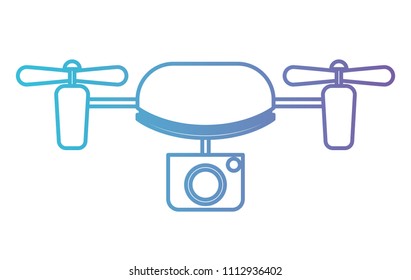 drone flying technology icon