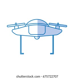 drone flying technology icon