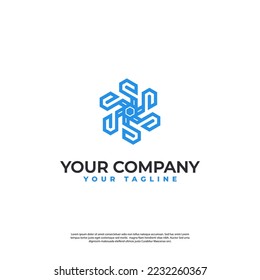 Drone form logo, technology companies