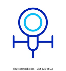 Drone icon. Concept of technology, innovation, and aerial photography.