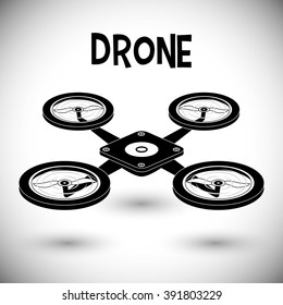 Drone icon design