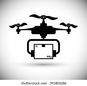 Drone icon design
