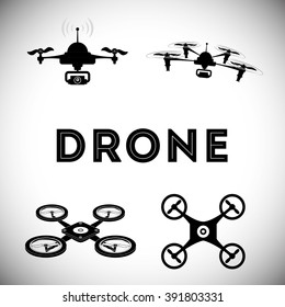 Drone icon design
