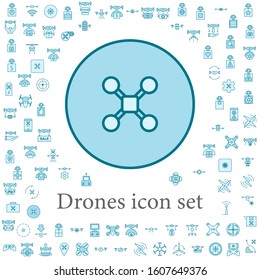 drone icon. drones icons universal set for web and mobile