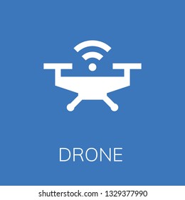 Drone icon. Editable  Drone icon for web or mobile.