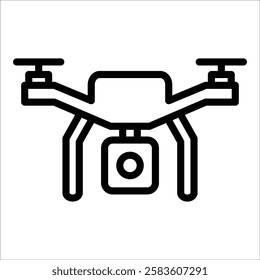 Drone Icon Element For Design