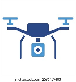 Drone Icon Element For Design