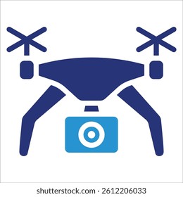 Drone Icon Element For Design