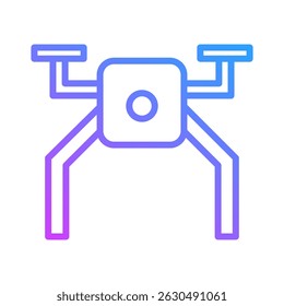 Elemento de ícone de drone para design