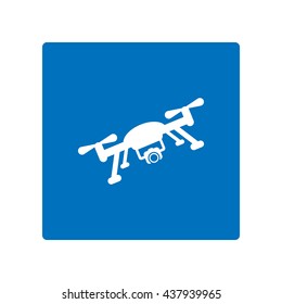 drone Icon, flat design style