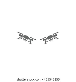 drone Icon, flat design style